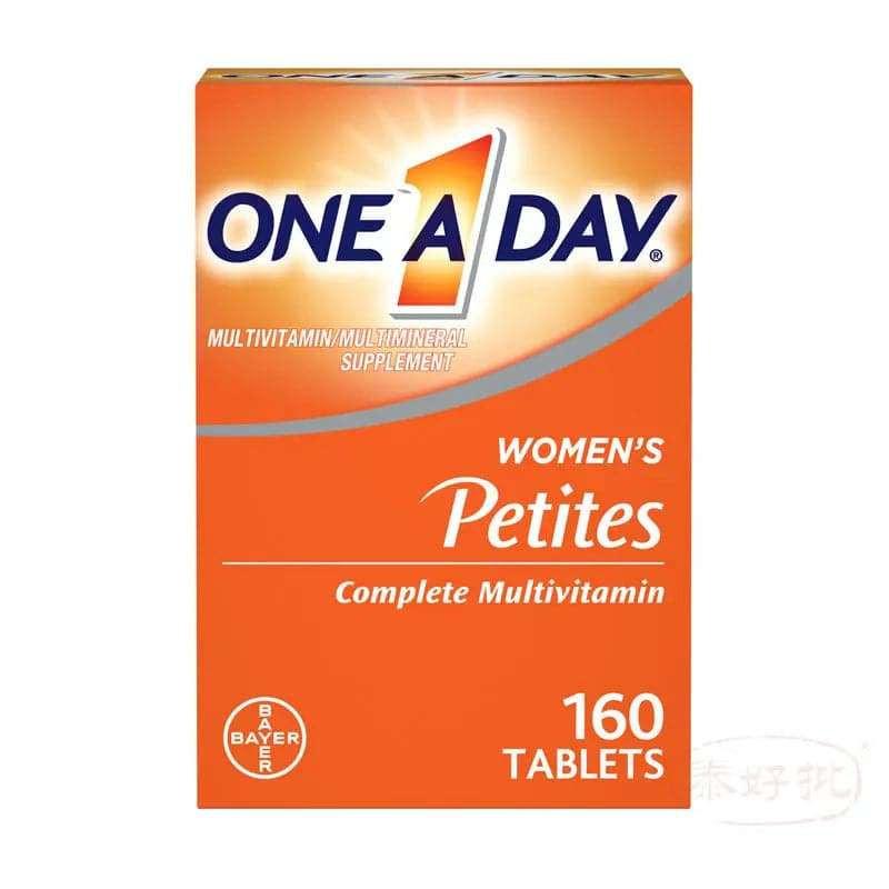 【美國版】One A Day Women's Petites Tablets, Multivitamins for Women, 160粒.