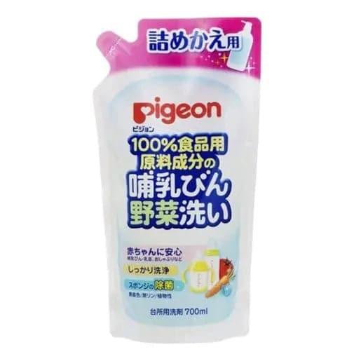 【日本寄-原箱出】Pigeon貝親 奶瓶蔬果洗潔液700ml (補充裝) (12包/箱).