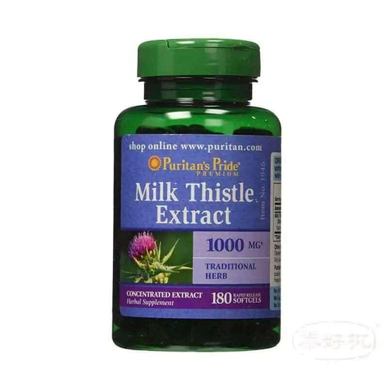 乳薊精華含強效成分水飛薊素,促進肝臟健康與抗氧化保護