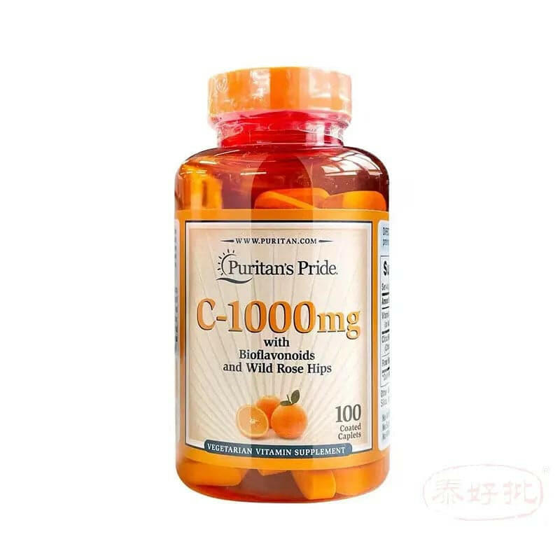 Puritan's Pride-Vitamin C-1000 mg with Bioflavonoids 100s.