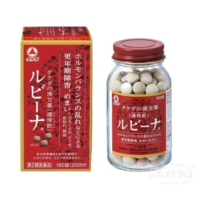 【日本直郵】武田 Rubina緩解更年期不適 :180粒.