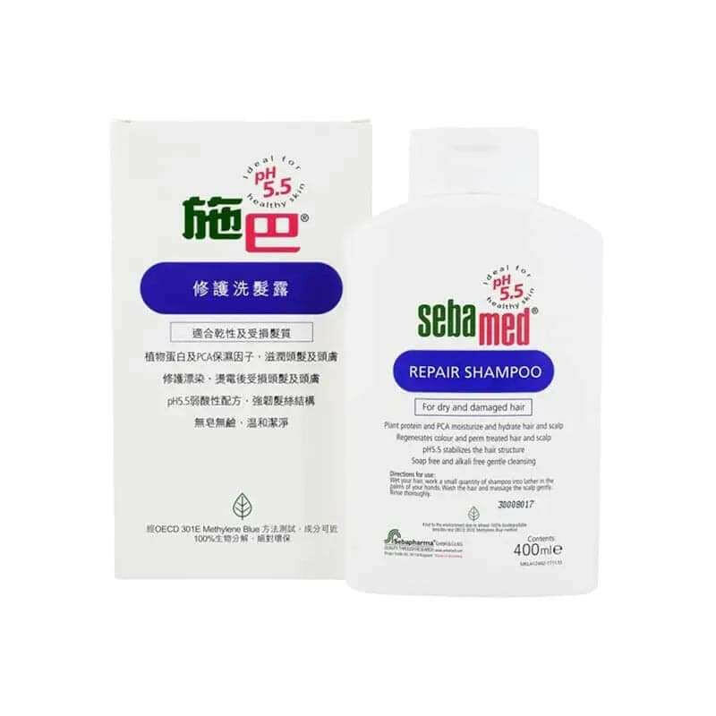 施巴修護洗髮露,強韌秀髮必備,自然洗髮露保養方案