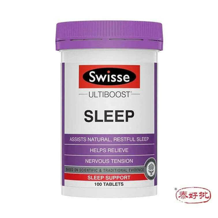 澳洲Swisse Sleep睡眠⽚100粒.