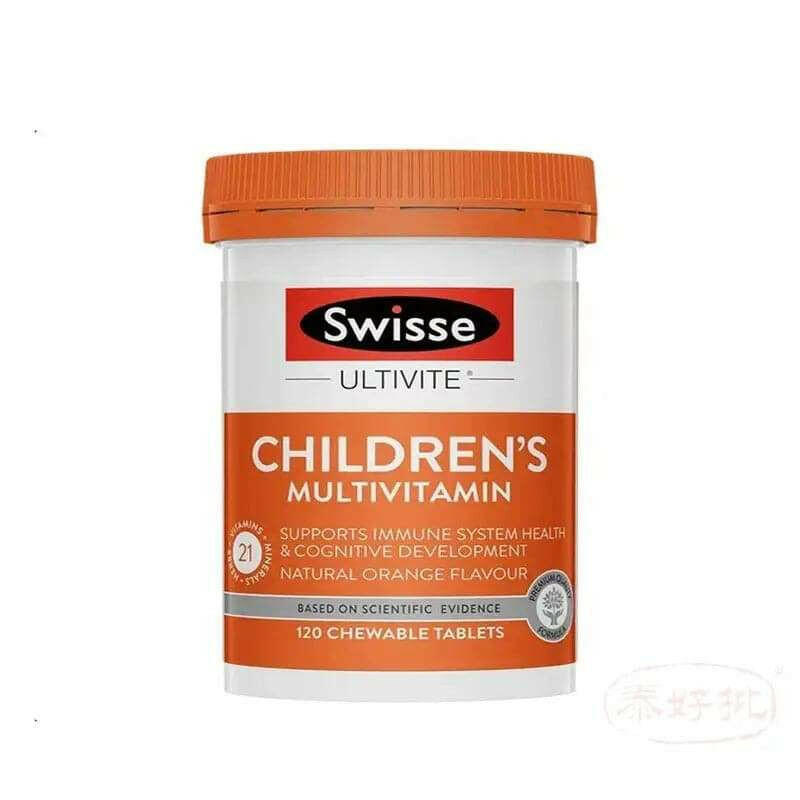 澳洲Swisse兒童多種維⽣生素120粒裝.