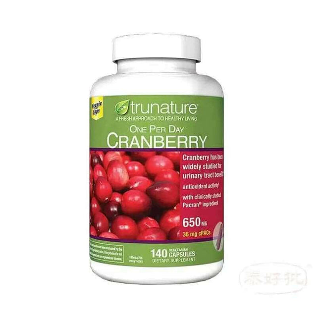 Trunature小紅莓強化免疫力天然抗氧化保健品促進身體健康