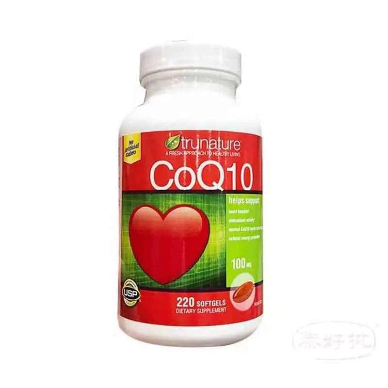 Trunature輔酶CoQ10提升活力,輔酶促進健康能量代謝