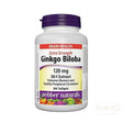 Webber Naturals 超強醒腦銀杏精華50:1濃縮 120 毫克 300 粒 超值加量裝.