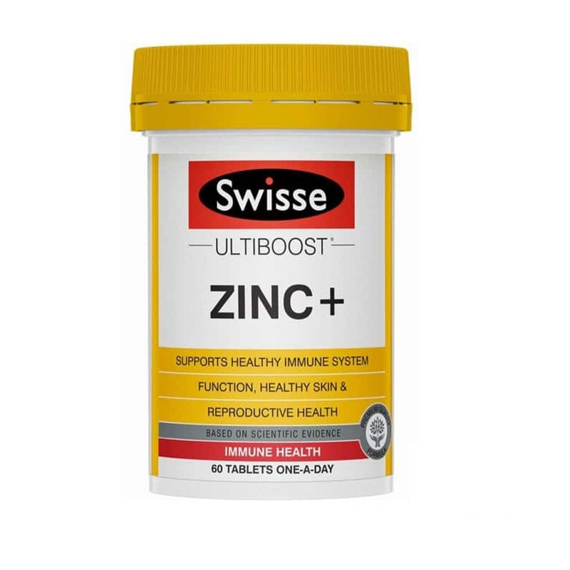 SWISSE ULTIBOOST Zinc + 60 capsules 