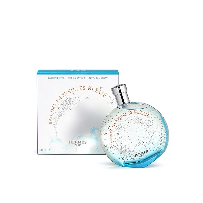 HERMÈS Eau des Merveilles Bleue Eau de Toilette 愛馬仕藍色橘彩星光淡香水 100ml