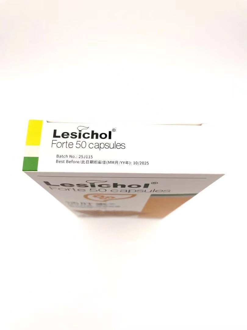 Lesichol Live Heparin-Live Heparin-Effective Liver Protection Pills 50 capsules 