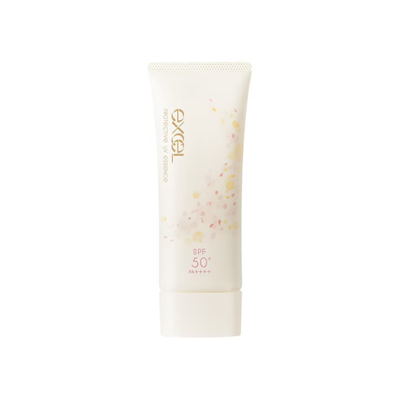 日本 EXCEL 炫采UV 櫻花高效防曬水凝乳  60g (限定).
