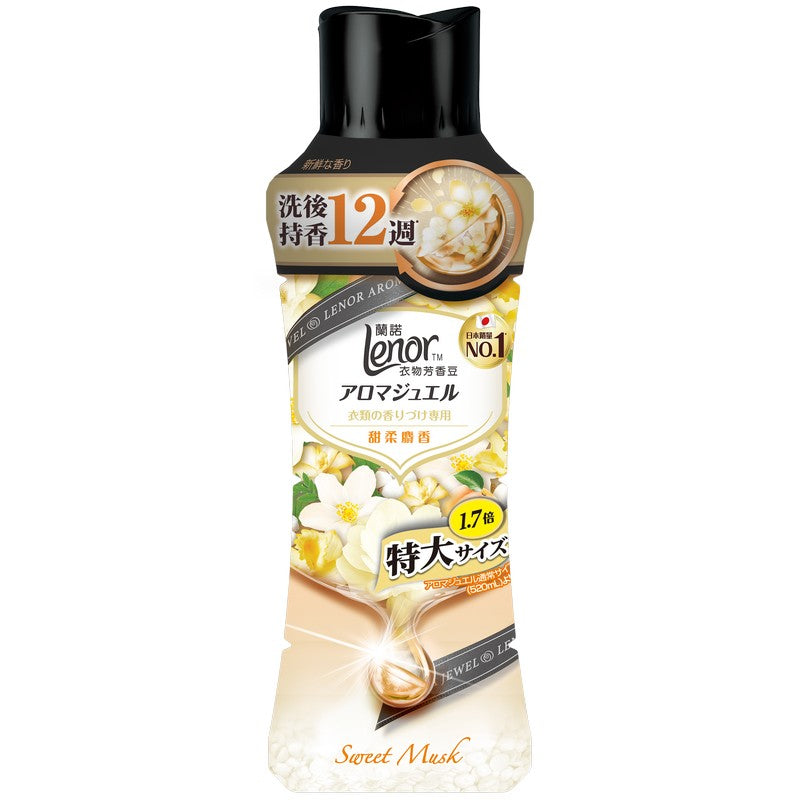 日本 Lenor 蘭諾 衣物柔順清香珠- 885ml