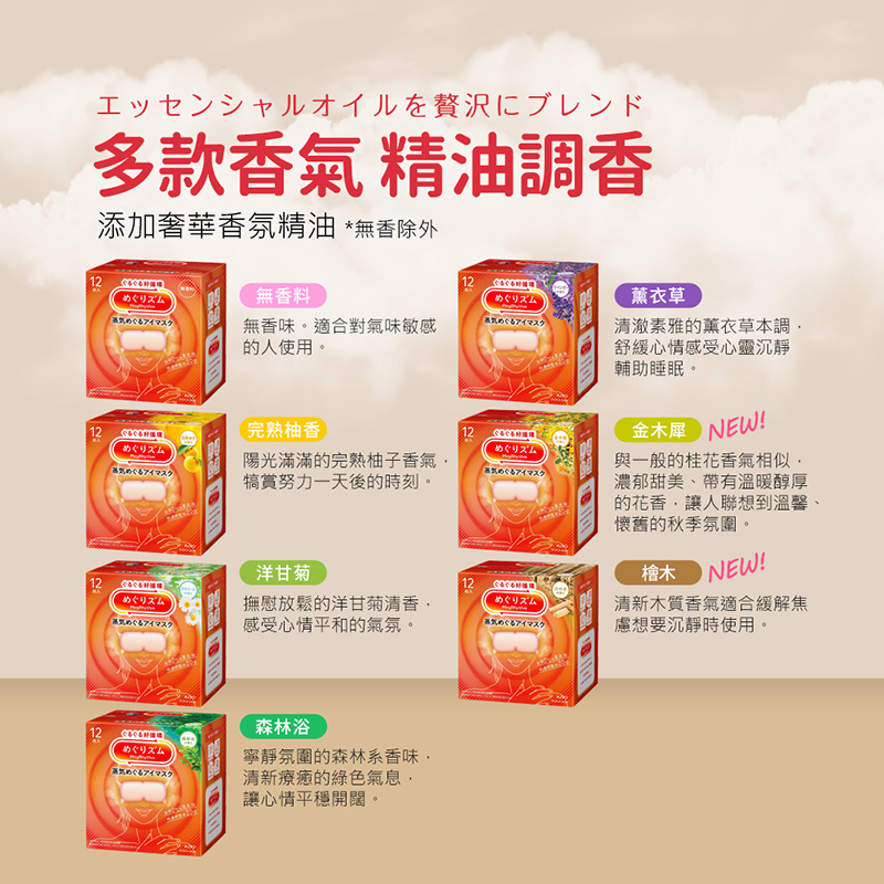 [Nisshin Edition] KAO Kao Steam Eye Mask (2x aging) 12 pieces 