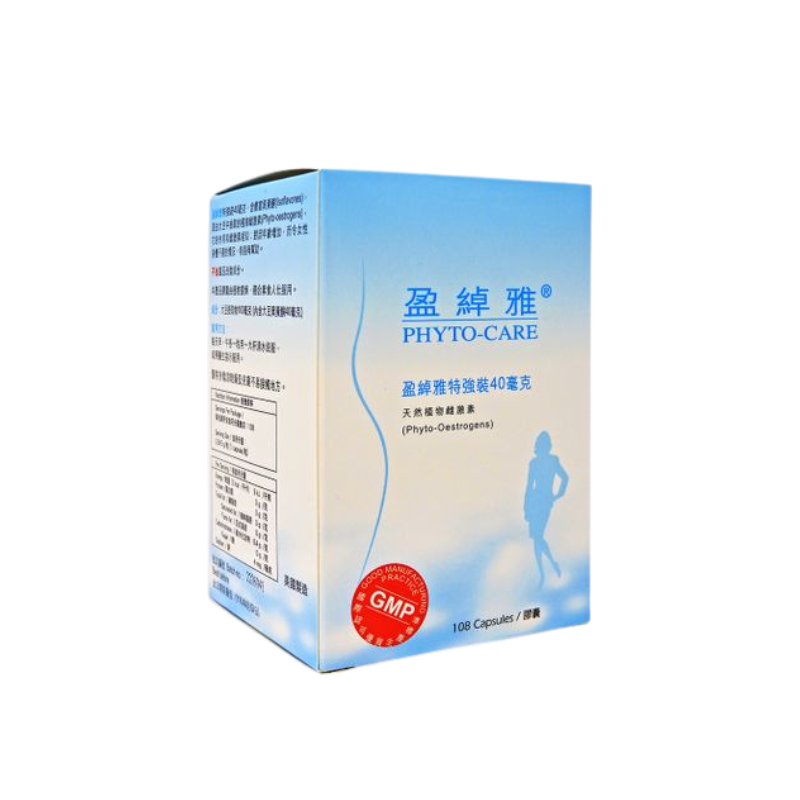 盈綽雅-特強裝40毫克 PHYTO-CARE Isoflavones