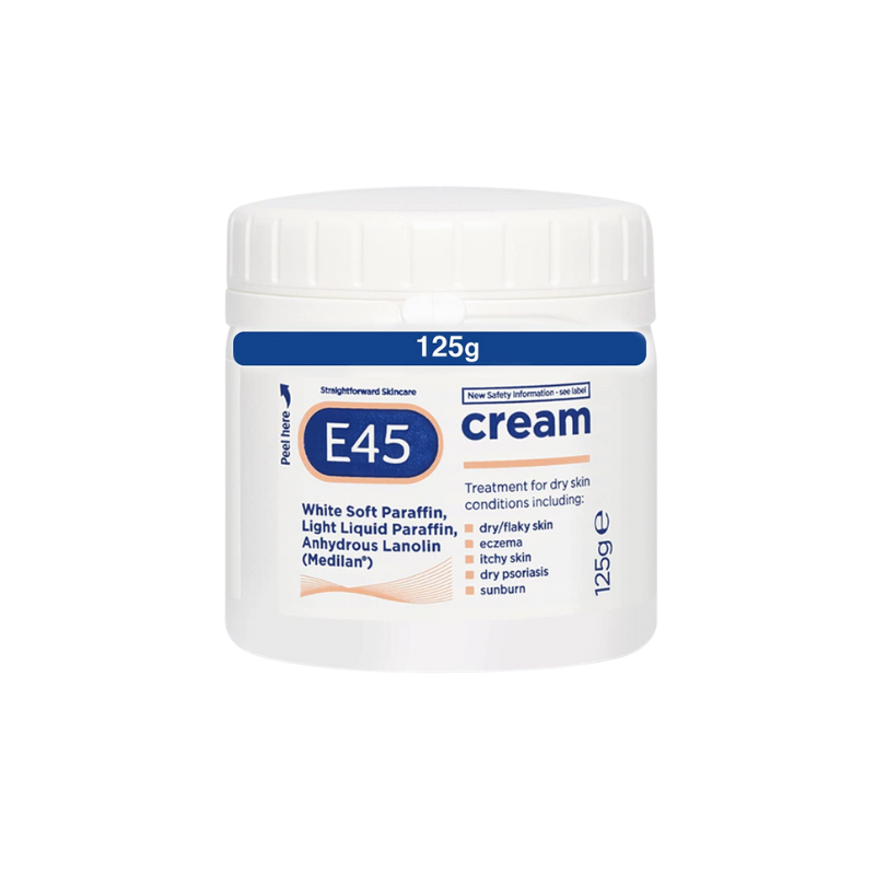 [英國] E45 Dermatological Moisturising Cream Tub,125g.