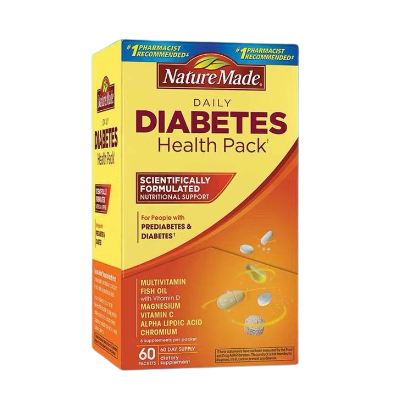 American Nature Made Diabetes Health Pack 60 Packs