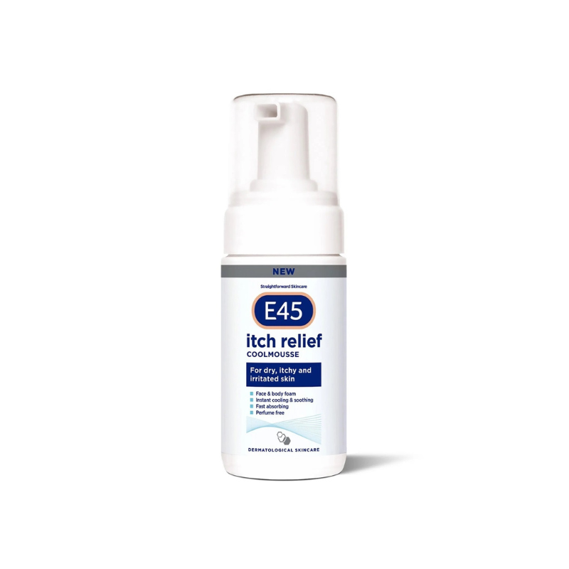 E45 - 清涼止癢舒緩慕斯 100ml （平行進口）