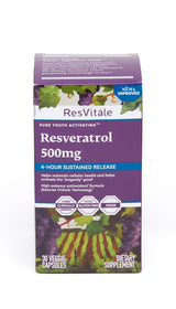 GNC Resvitale Resveratrol (Long-Acting Formula) 500mg 60 Capsules 