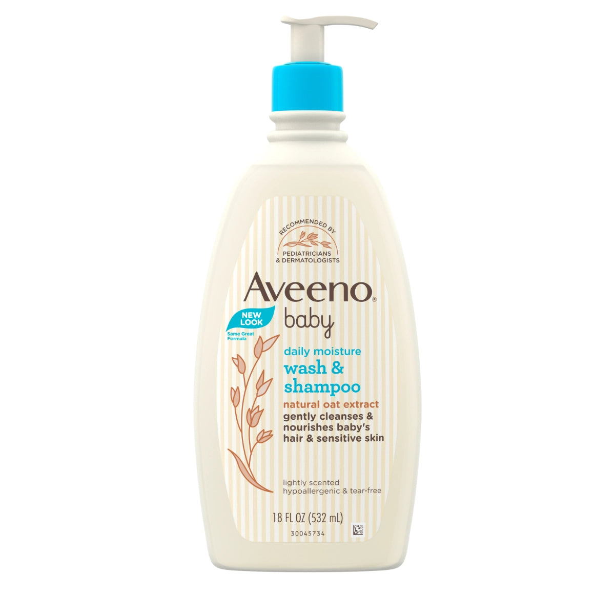 AVEENO 嬰兒天然燕麥沐浴露 532ML