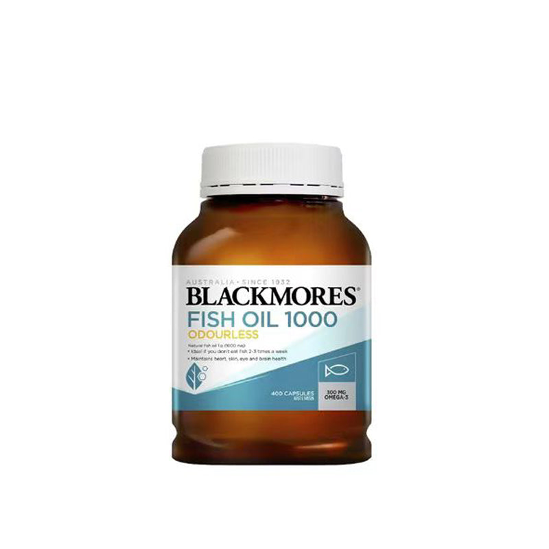 Blackmores Odourless Fish Oil 1000mg 400 Caps 無腥味魚油