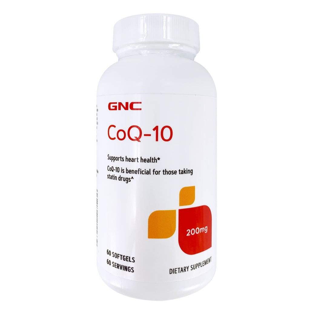 GNC - Extra strong antioxidant CoQ-10 200mg 60 capsules 