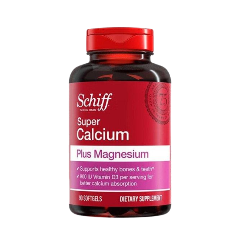 Schiff® Super Calcium Plus Magnesium, 90 Softgels