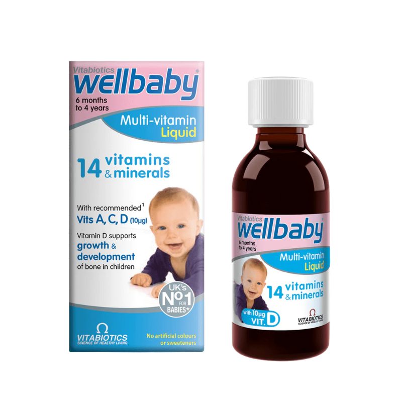[英版] Wellbaby -維生素液體 Multi-vitamin Liquid 150ml.