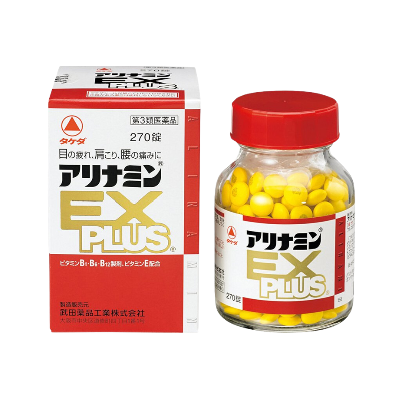 【Japan】Alinamin - EX Plus anti-fatigue supplement 60 capsules 