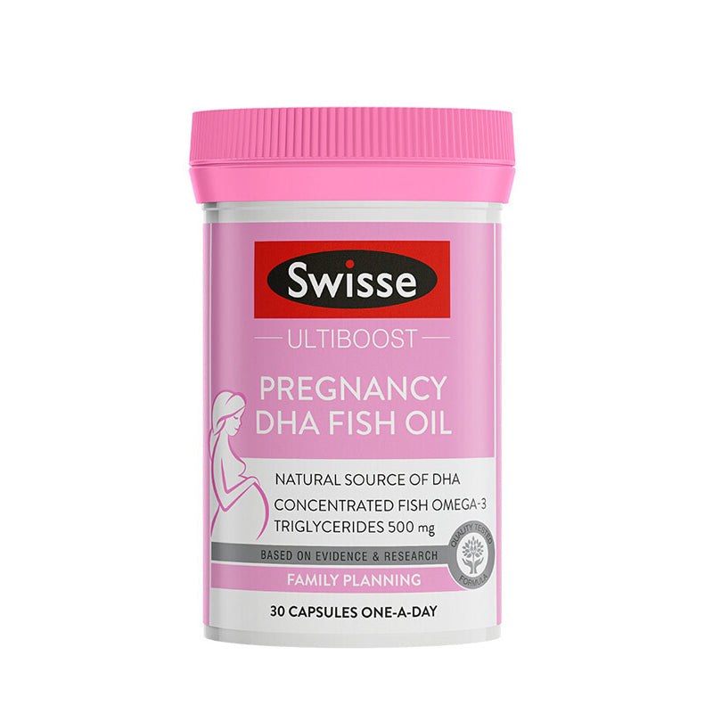 Swisse Ultiboost 孕婦 DHA 魚油 膠囊 30粒裝