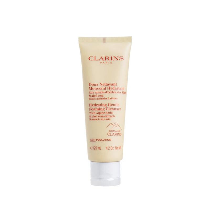 Clarins  嬌韻詩 棉花籽溫和保濕潔面泡沫（中性至乾性肌適用） 125ml.