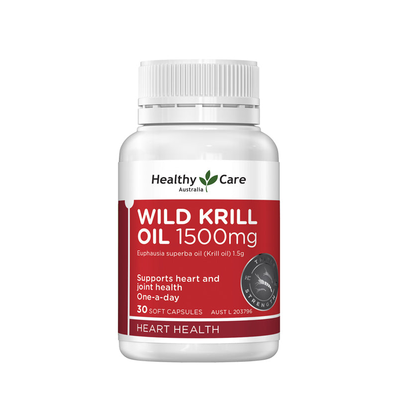 Australian Healthy Care HC Krill Oil 1500mg 30 capsules