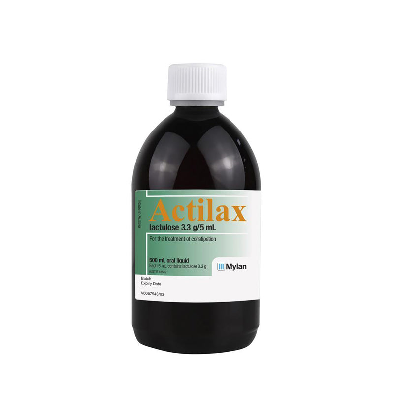 Australian Actilax Lactulose Cellulose Preparation 500ml