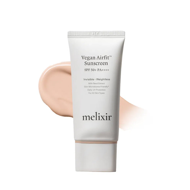 Melixir Vegan Airfit Sunscreen SPF50+ PA++++ 50ml South Korea 