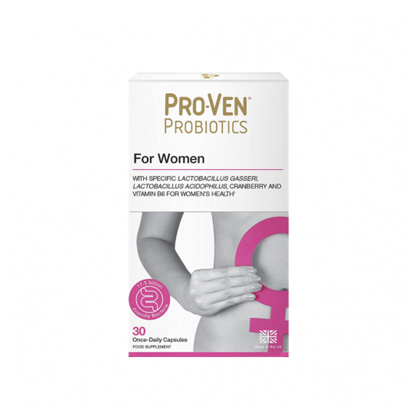 British PROVEN Women's Care Probiotic Cranberry Capsules 30 capsules/box 