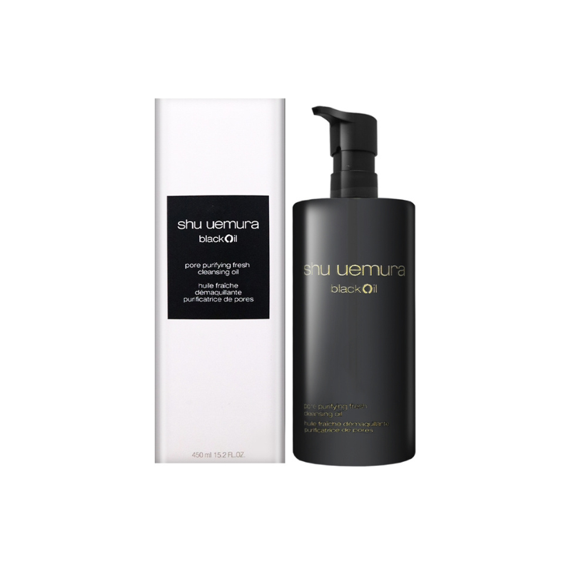 Shu Uemura  植村秀 BlackOil 煥顏臻黑潔顏油  清爽淨膚潔顏油 450ml.