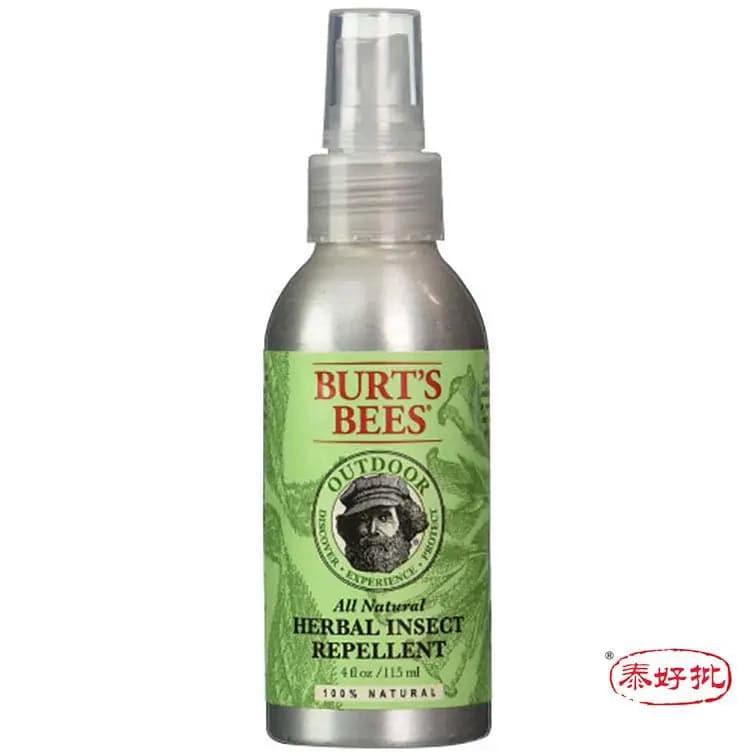 Burts Bee 小蜜蜂 驅蚊防蚊噴霧4 fl.oz./115ml Burts Bee