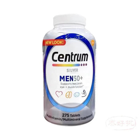 美國Centrum善存50+男士復合維生素多種礦物質275粒 Centrum