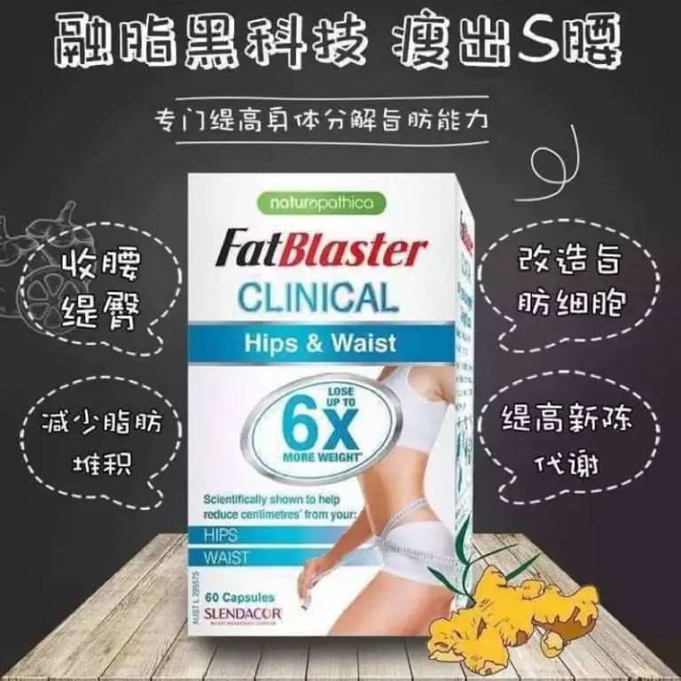 Fatblaster 小魔盒腰臀减脂 片 60片/盒【6倍减重】 泰好批—網絡批發直銷