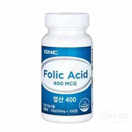 GNC Folic Acid葉酸400mcg 100粒裝 泰好批—網絡批發直銷