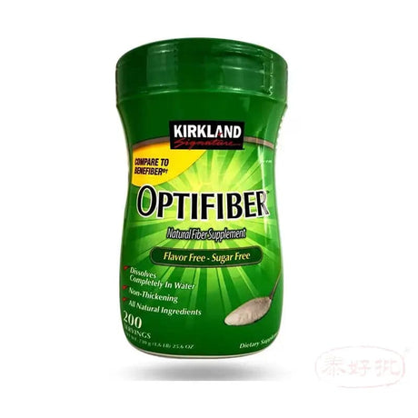 Kirkland Signature OPTIFIBER 25.6 Ounces 200 Servings 泰好批—網絡批發直銷