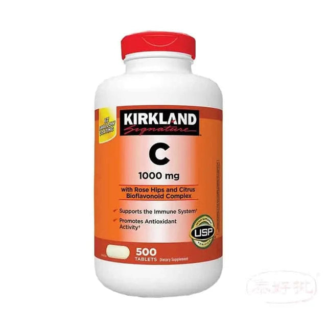 美國Kirkland維他命C1000mg 500粒 泰好批—網絡批發直銷