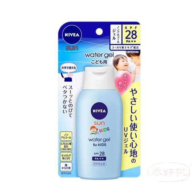 日版 NIVEA兒童水感防曬啫喱 SPF28+ (Sun Kids Water Gel) 120g TAIHOPAI