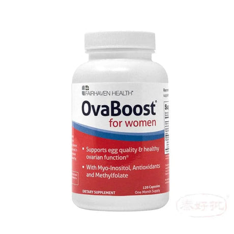 [美國］OvaBoost for Egg Quality 美国FairhavenHealth 120粒 女性備孕養卵促進卵泡生長 泰好批—網絡批發直銷