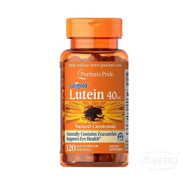 PURITAN’S PRIDE LUTEIN 40 MG WITH ZEAXANTHIN 120’s 泰好批—網絡批發直銷