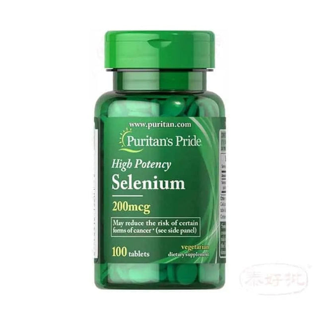 Puritan's Pride Selenium 200 mcg-100 Tablets 泰好批—網絡批發直銷