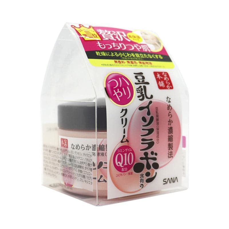 Japan SANA-Soy Milk Q10 Elastic Skin Cream 50g 