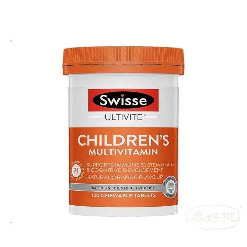澳洲Swisse兒童多種維⽣生素120粒裝.