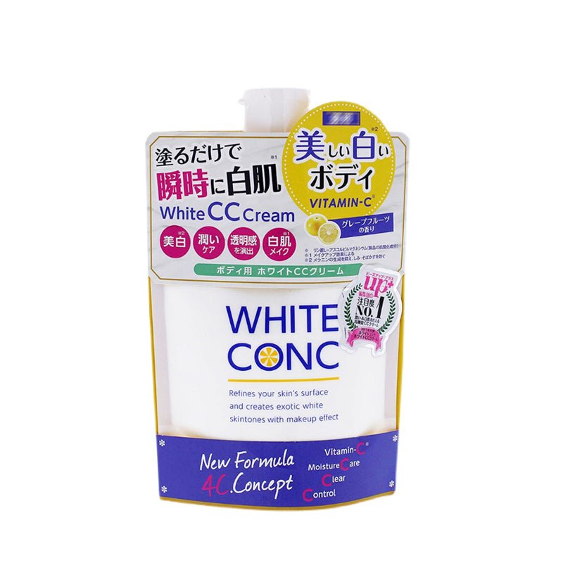 日本White Conc美白CC霜身體乳 200g